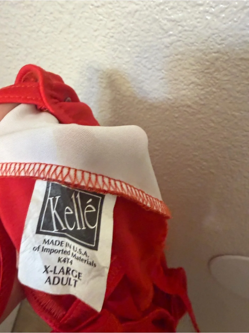 Kelle kelle custom dance costume red